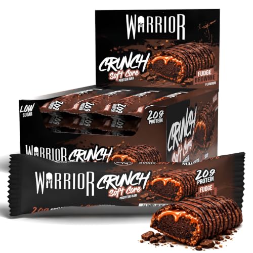 Warrior Crunch Soft Core High Protein Bar 12 x 64g