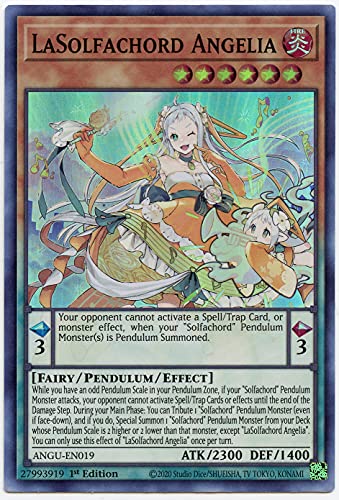 LaSolfachord Angelia - ANGU-EN019 - Super Rare - 1st Edition