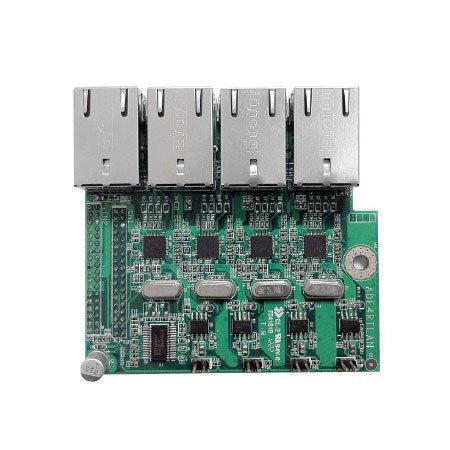 Jetway ADE4RTLANG 4 Port Realtek Gigabit LAN Gen2 Daughterboard