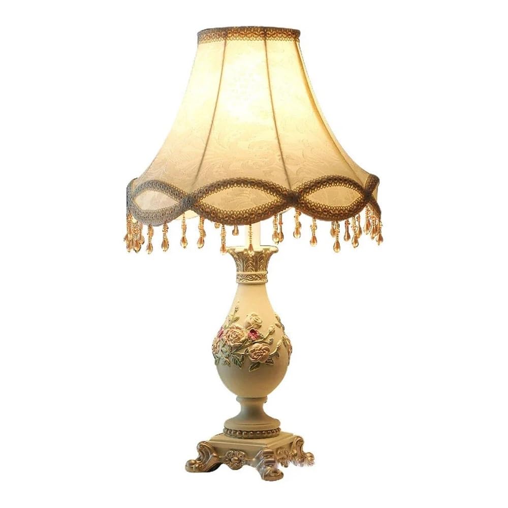 Nowoczesna lampka nocna do sypialni, biura, salonu Lampa biurkowa LED z żywicy nordyckiej