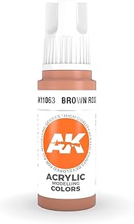 AK Interactive 3rd Gen Acrylic Brown Rose 17ml