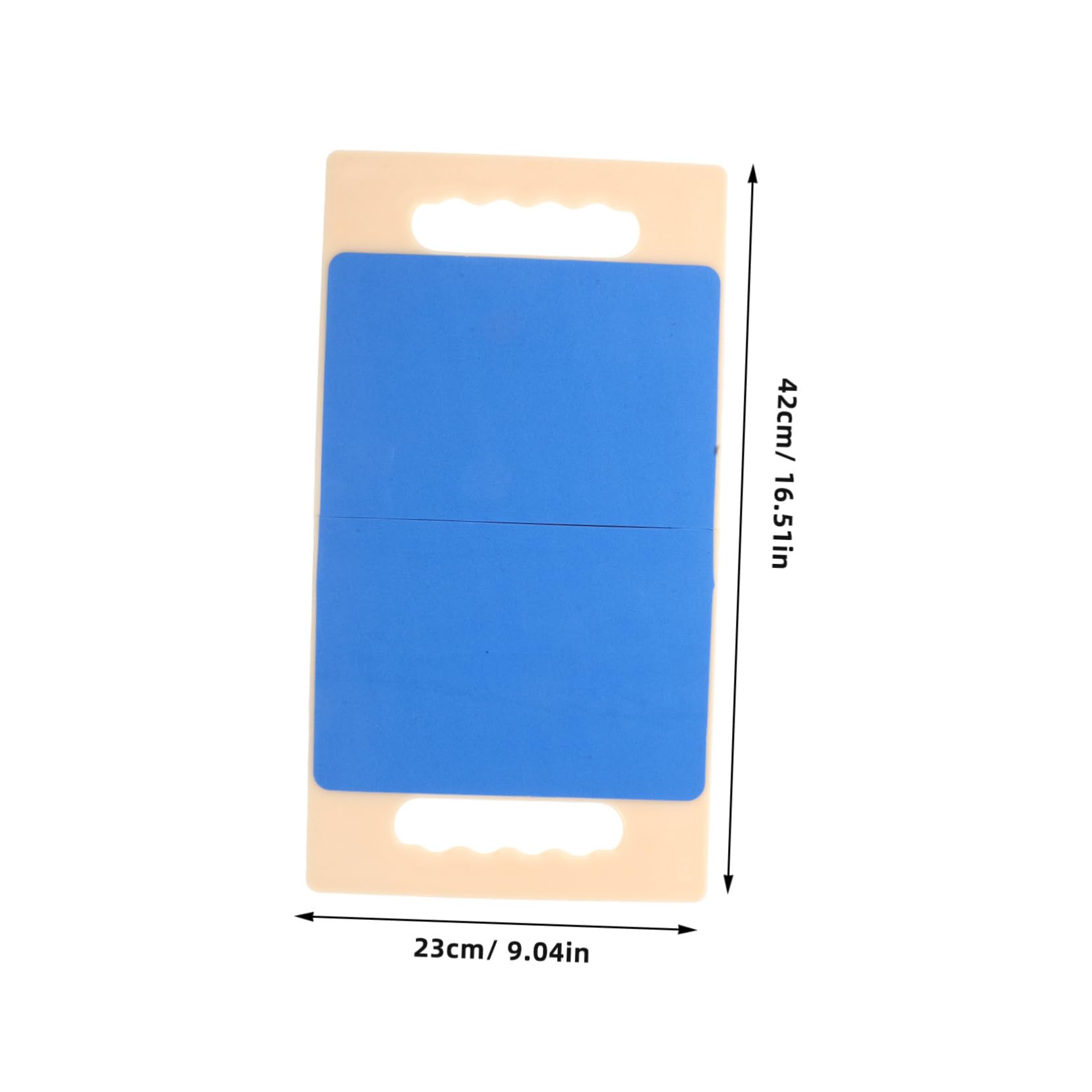 balacoo Karate Training Board Blue Handles Rebreakable Martial Arts Equipment for Kick Practice Boxing Training