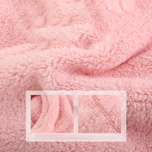 Toddler Kids Balaclava Winter Ski Mask Warm 3 in 1 Neck Warmer Hats Pink - image 8