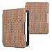 Produktbild kwmobile Klapphülle kompatibel mit Kobo Clara BW/Clara Colour/Tolino Shine (5) / Shine Color Hülle - eReader Case - Farbenfroh karriert Gelb Rot Grün