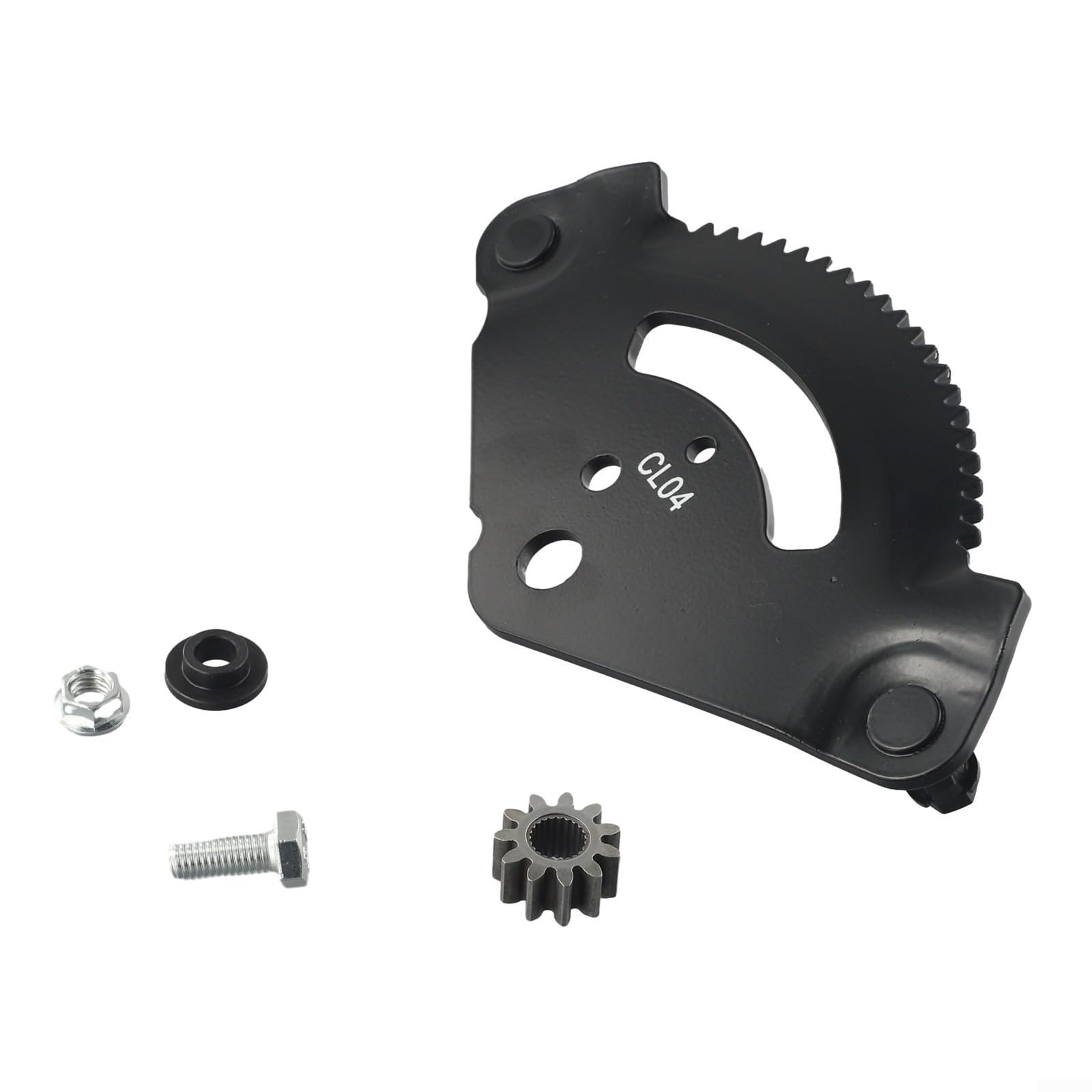 Plaque de direction et pignon pour 7171550F 7171550 7171550 7171554 Pièces de rechange en métal compatibles pour 717 1550F avec matériel de montage
