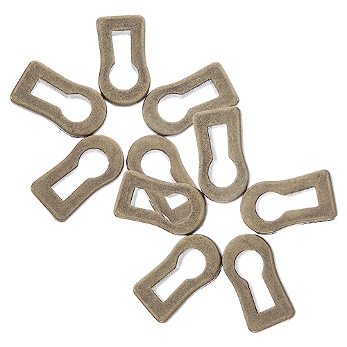 Couvre clé décoratif antique en plaque de serrure pour armoire x40 - 8