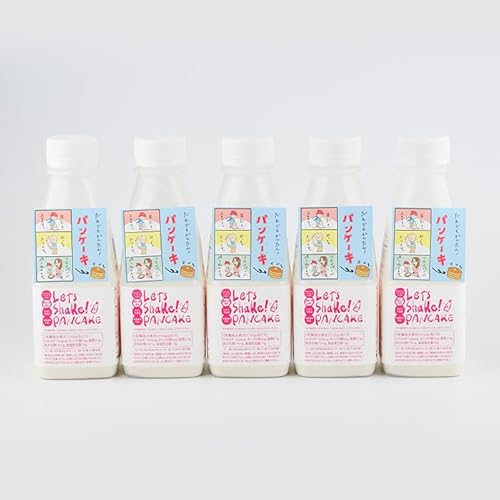パンケーキミックス Let's Shake!PANCAKE 150g×5本 オリッジ 010-1534 パンケーキ 簡単 料理 子育て アウトドア キャンプ おやつ スイーツ 食育 卵不使用 アルミフリー