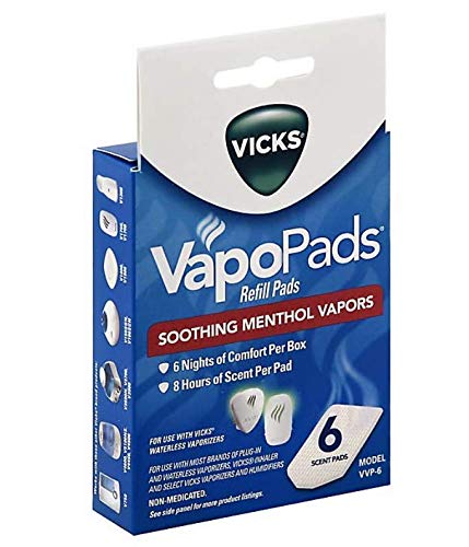 Vicks Soothing Vapors Replacement Pads Pack of 2