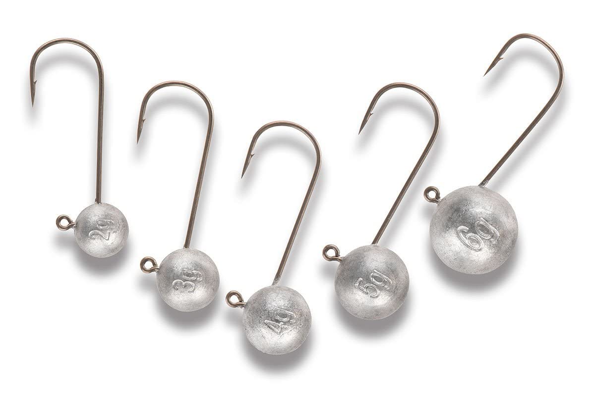 Fox Rage Pike Predator Fishing Micro Jigs with Super Sharp Hook size 4 5g x 5