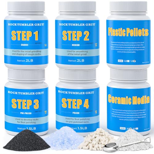10LB Rock Polishing Grit Kit