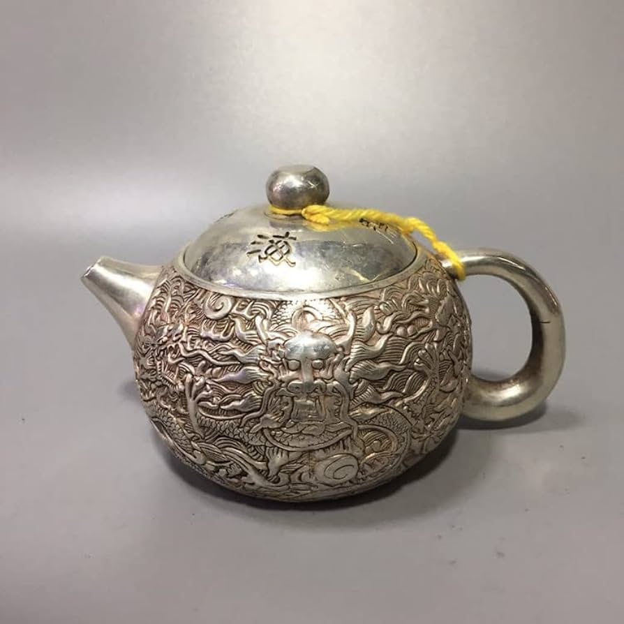 Amazon.co.jp: LAOJUNLU アンティーク雑貨 古い銀細工 海に憑く