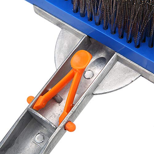 Escova para piscina Equipamento durável de limpeza de parede de alta densidade Escova de cabeça para