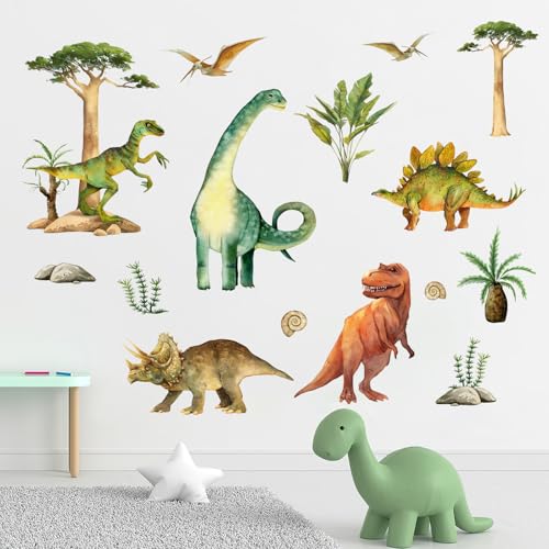 Vinilos decorativos grandes de dinosaurio para pared