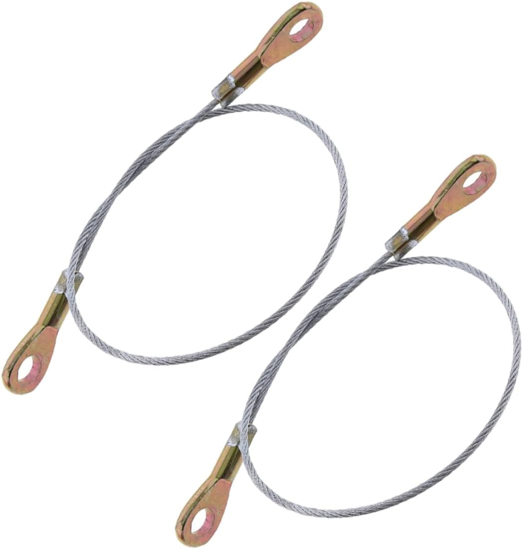 Gatuida 2pcs Replacement Tailgate Cable Hooks for Strong Steel Utv Accessories
