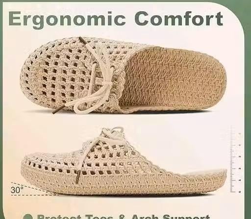 Image of Unique Fashionable Women Pink Slippers| Comfortable, Anti-Slip Sole, Water Resistant