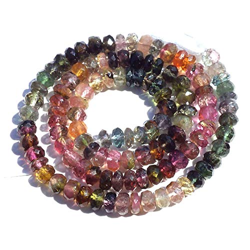 Tourmaline multicolore naturelle de qualité supérieure pour joaillerie