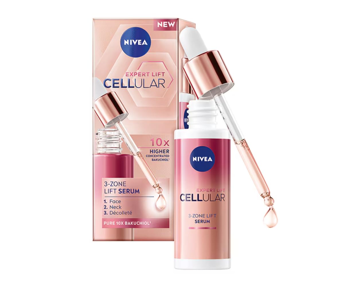 Nivea Gesichtsserum Skin Cellular Expert Lift (3-Zone Lift Serum), 30 ml