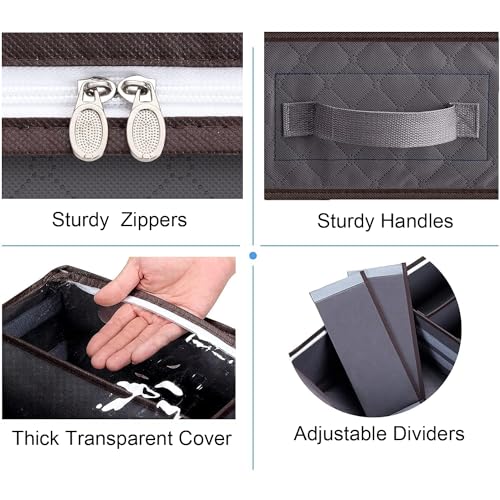 Anyoneer UNDER BED SHOE STORAGE 001 Under Bed Shoe Storage Organizer thumb #2