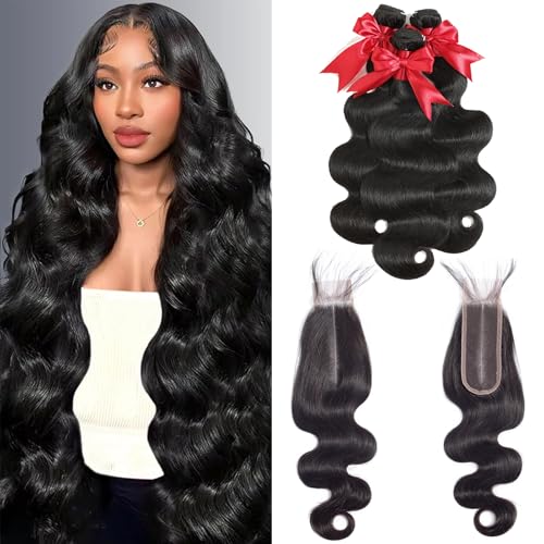 12A Body Wave Bundles with 2x6 Closure