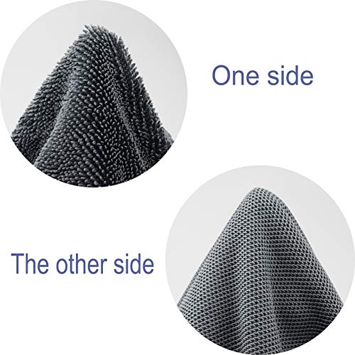 Aniease Asciugamani in microfibra per auto per la