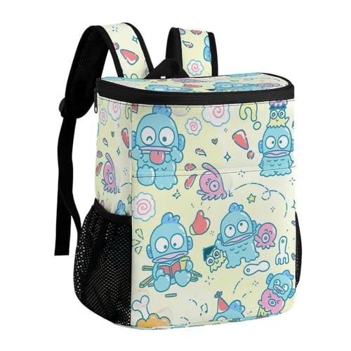 ハンギョドン クーラー バックパック 保冷リュック 大容量 クーラーボックス 保冷リュック 冷蔵庫バッグ 保温 釣り キャンプ クーラーボックス クーラーバッグ