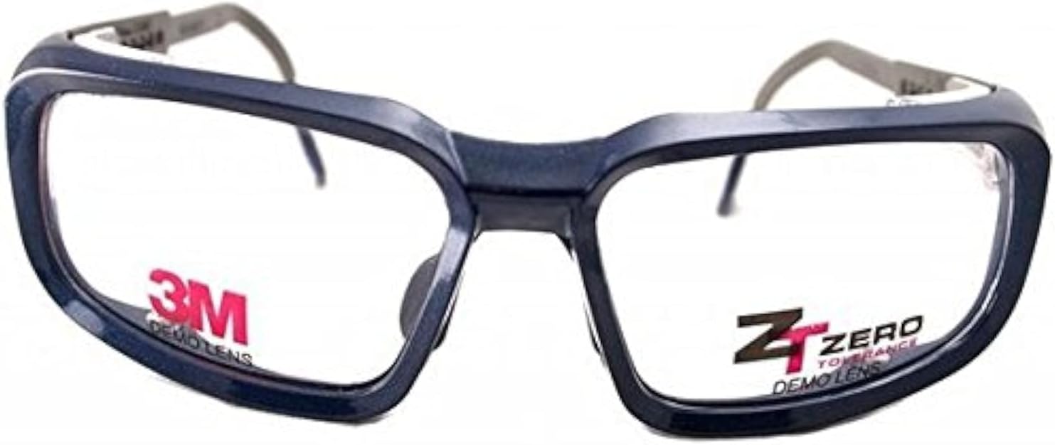 3M ZT100 Prescription Ready Safety Goggles Lens Size 57/15, Blue