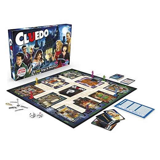 Hasbro Gaming Cluedo Edad:A Partir de 8 años