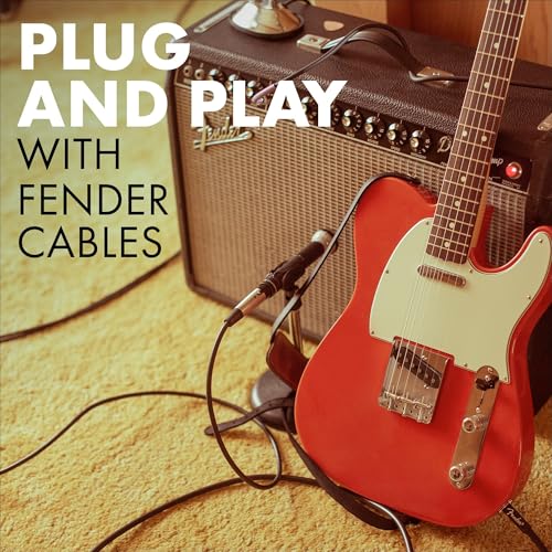Image of Fender 0990820020 (Professional Series Straight to Straight Instrument Cable - 18.6 Black)