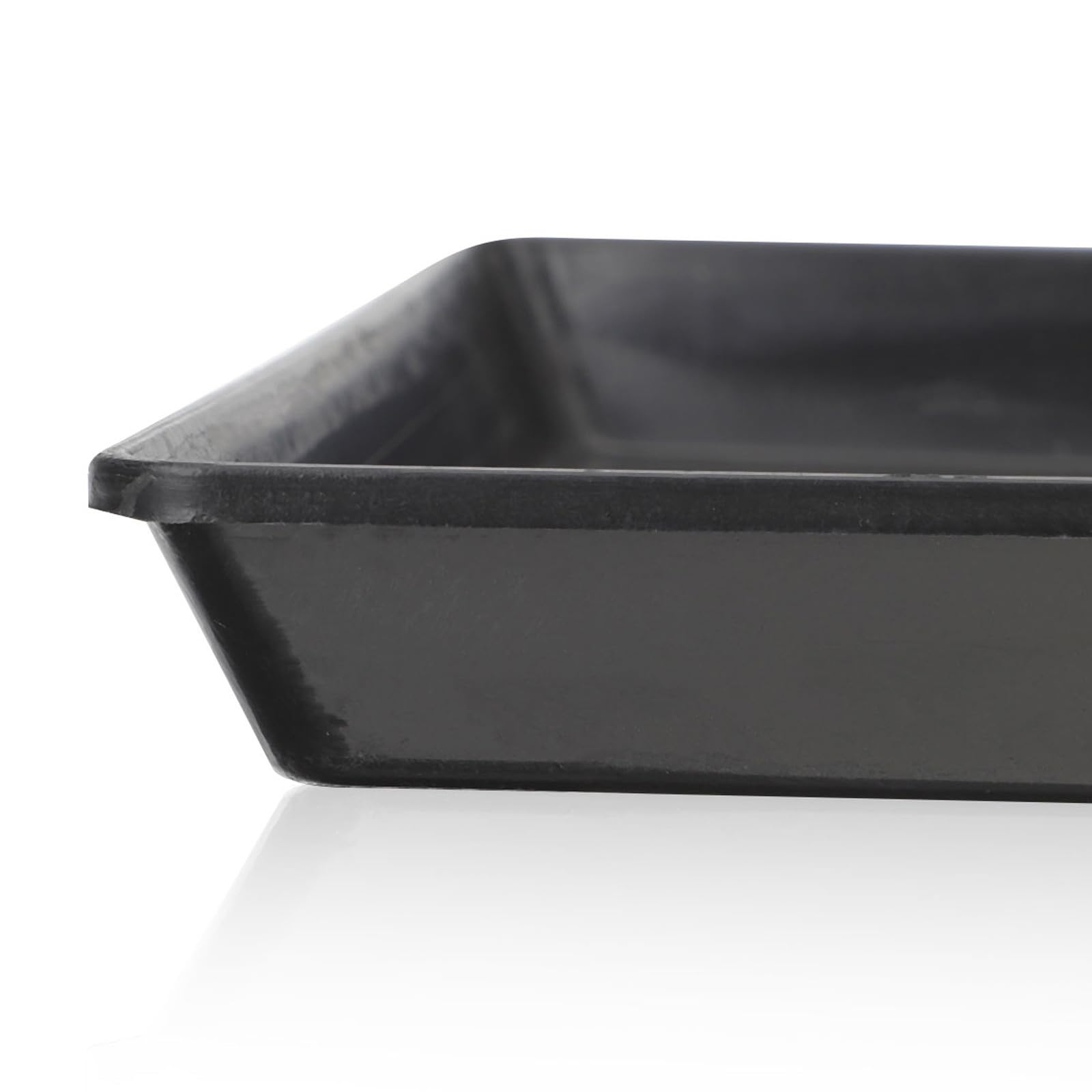 2 bandejas para jaulas de Mascotas: Base de plástico para jaulas de Perros y Conejos - Bandeja Plana de plástico de 45 x 30 cm - Revestimiento antiderrames para la recolección de
