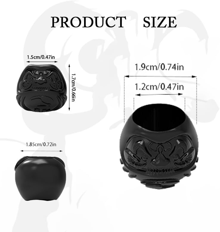 Miniatura 2 de Moricher - Vasos de tinta para tatuajes con base, 200 unidades, 8 colores, desechables, tapas de tinta de tatuaje, tapas de pigmento para tatuaje,