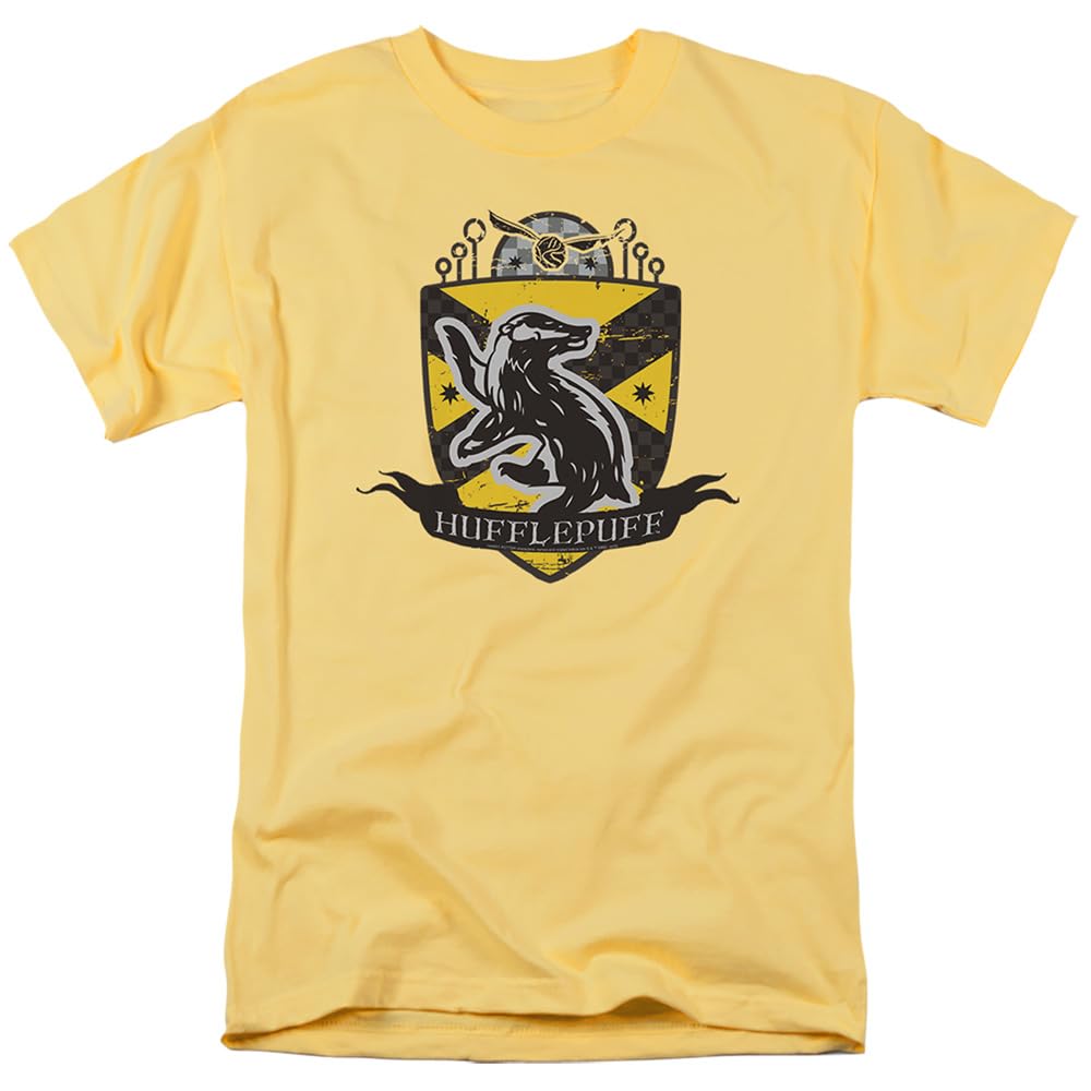 Popfunk Classic Harry Potter Quidditch Crest Collection Unisex Adult T Shirt