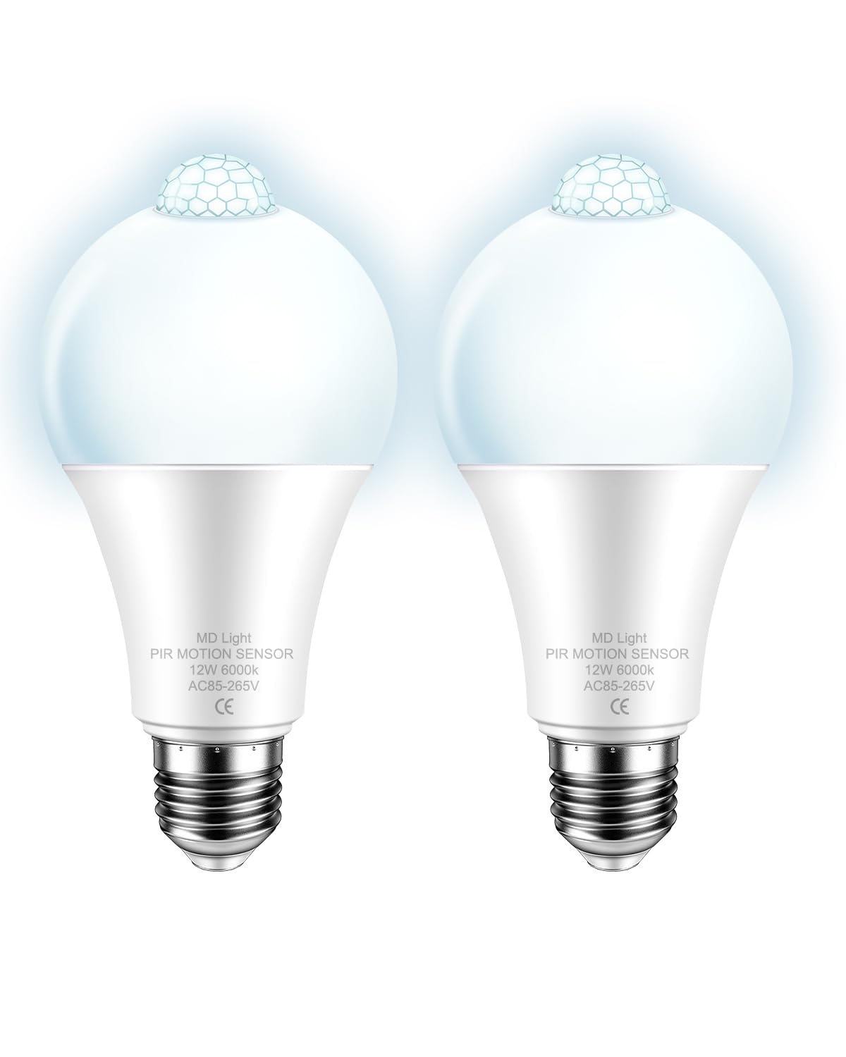 Lampadine LED Con Sensore Crepuscolare E27 - 10W 3000K, 2 Pezzi - Foto 2