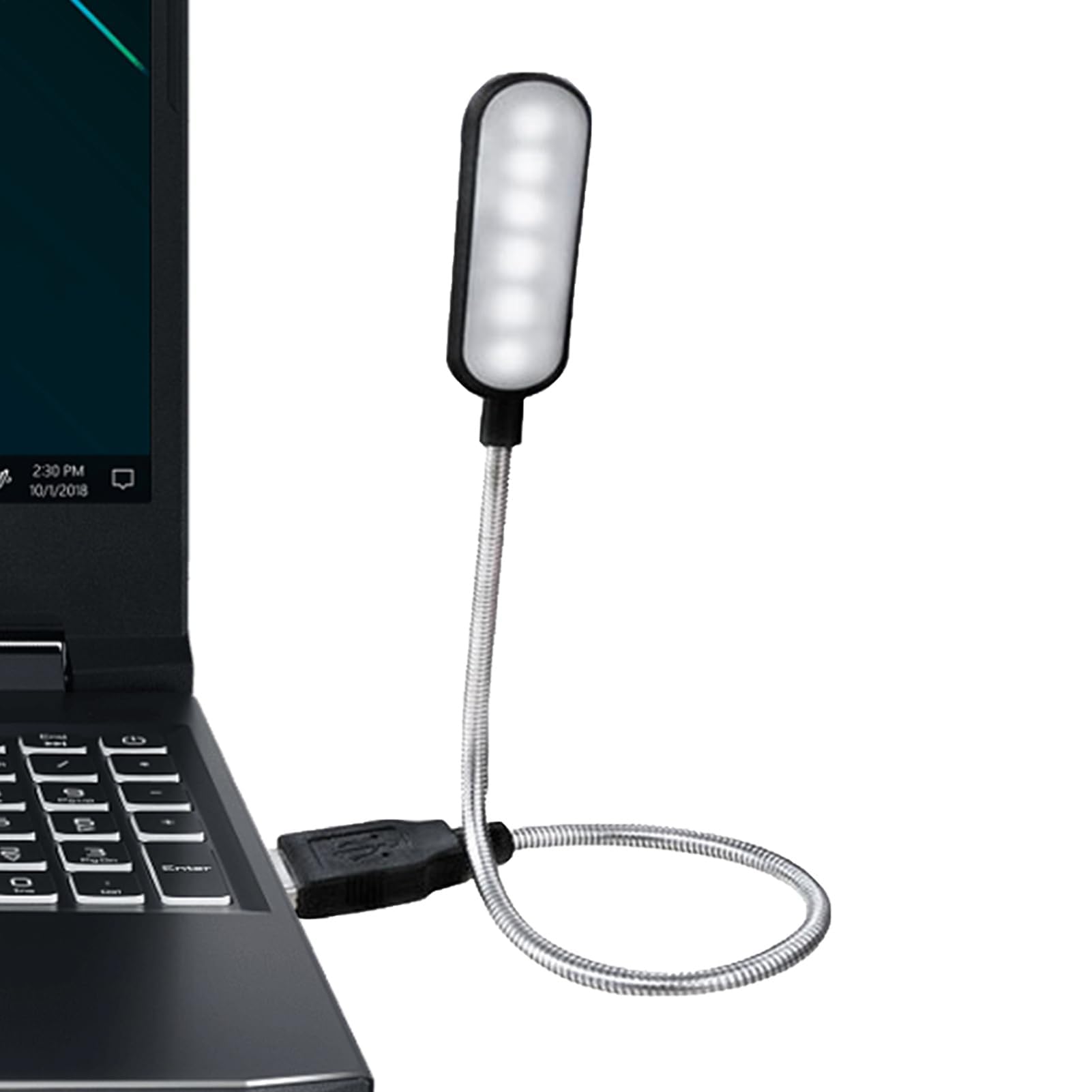 Lampka nocna USB do laptopa - Mini lampka nocna USB, mini lampka do czytania LED łatwa w użyciu - nieodkształcalna, wielofunkcyjna lampa ciepły kolor do laptopa, zewnętrzna bateria E