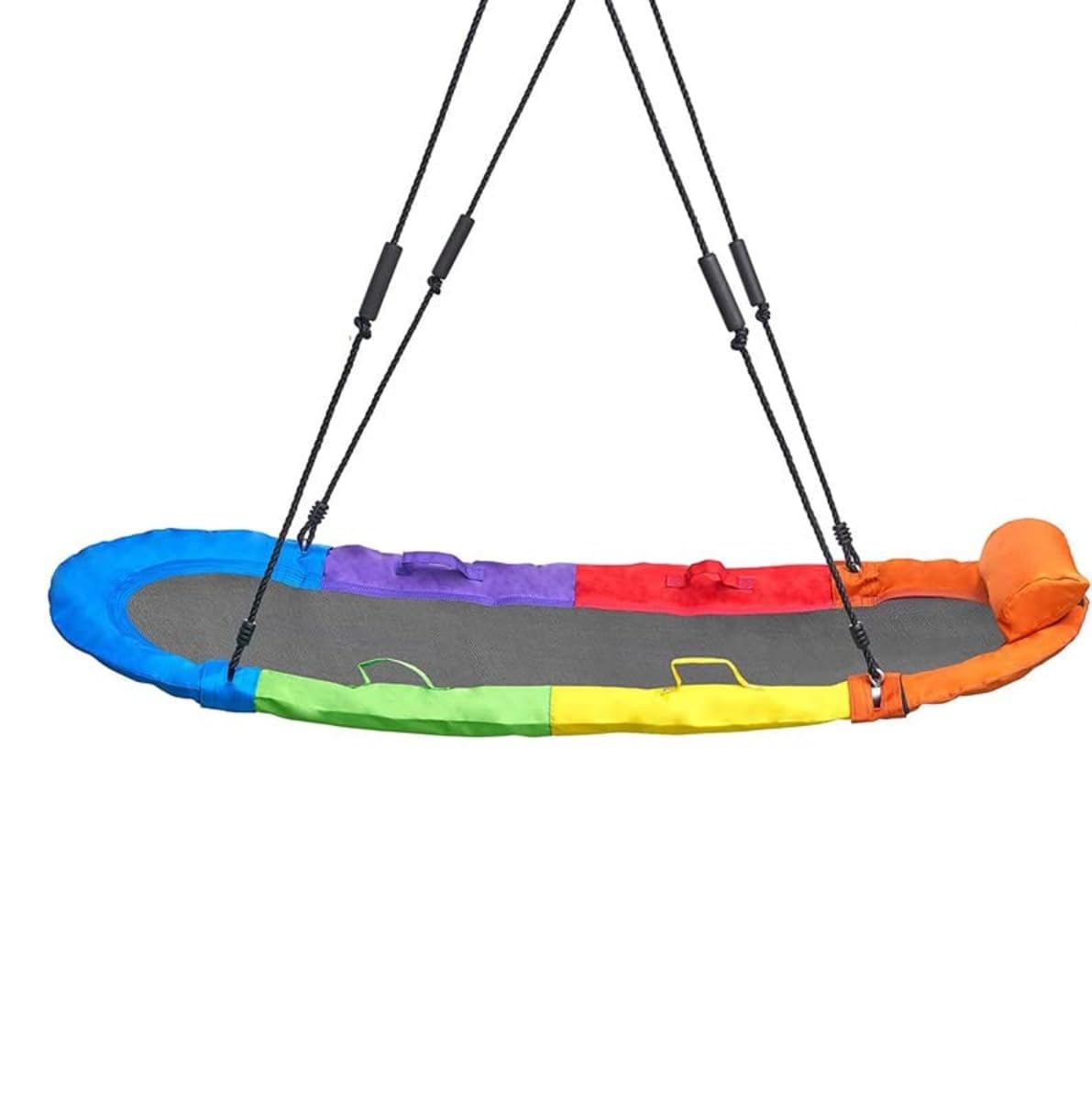 Toy Park Surf Swing Hammock - Kids Indoor/Outdoor Giant Oval Platform Swing Mat – Great for Tree, Swing Set, Backyard, Playground, Playroom (B0B5NCLMLK) Amazon Price History, Amazon Price Tracker