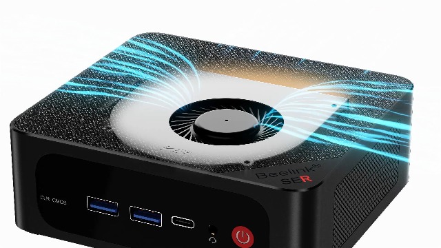 Beelink AMD Mini PC Ryzen 7 7735HS (8C/16T, bis zu 4.75GHz), SER5