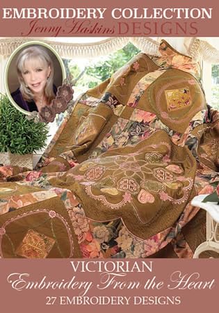 Jenny Haskins Designs: Victorian Embroidery from The Heart