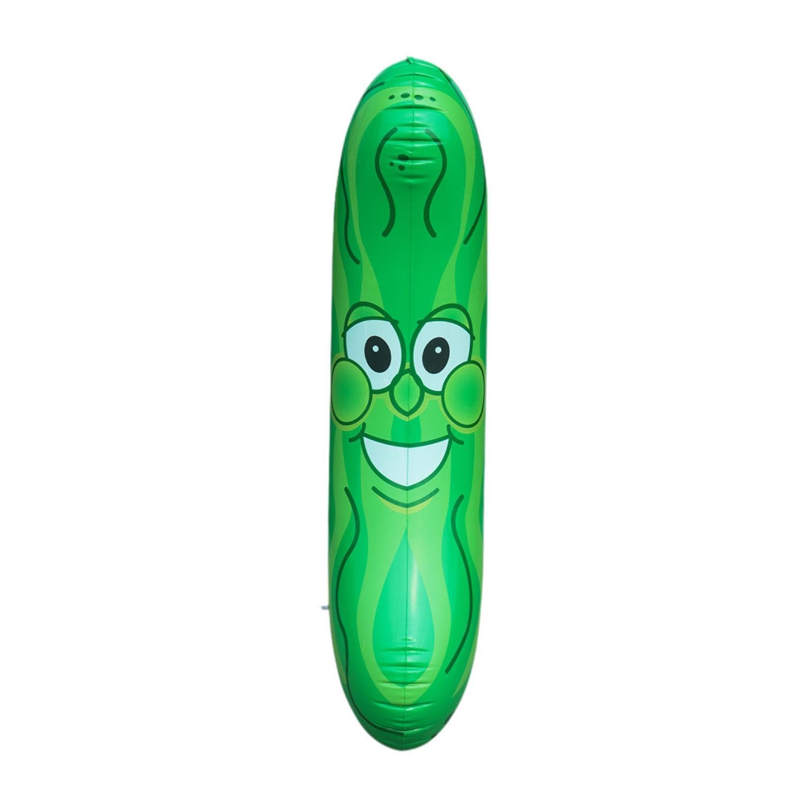 MotiveTech Giant Inflatable Cucumber Funny for Pool Swimming Theme Party Event