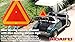 NIDAIFEI Slow Moving Vehicle Sign with Mounting Bracket for Vehicles Golf Cart Tractor Outdoor Accessories, Includes Slow Moving Vehicle Triangle Sign Aluminum and Sign Mounting Bracket