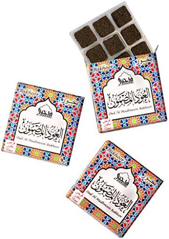 Oud Bakhoor Collection Set     by Dukhni |12 Assorted Boxes | 120 pc Bakhoor |Refill Packs | Arabic Bakhoor Incense | Perfect for Prayer time, Ramadan, Eid, gifts & hampers | Long Lasting