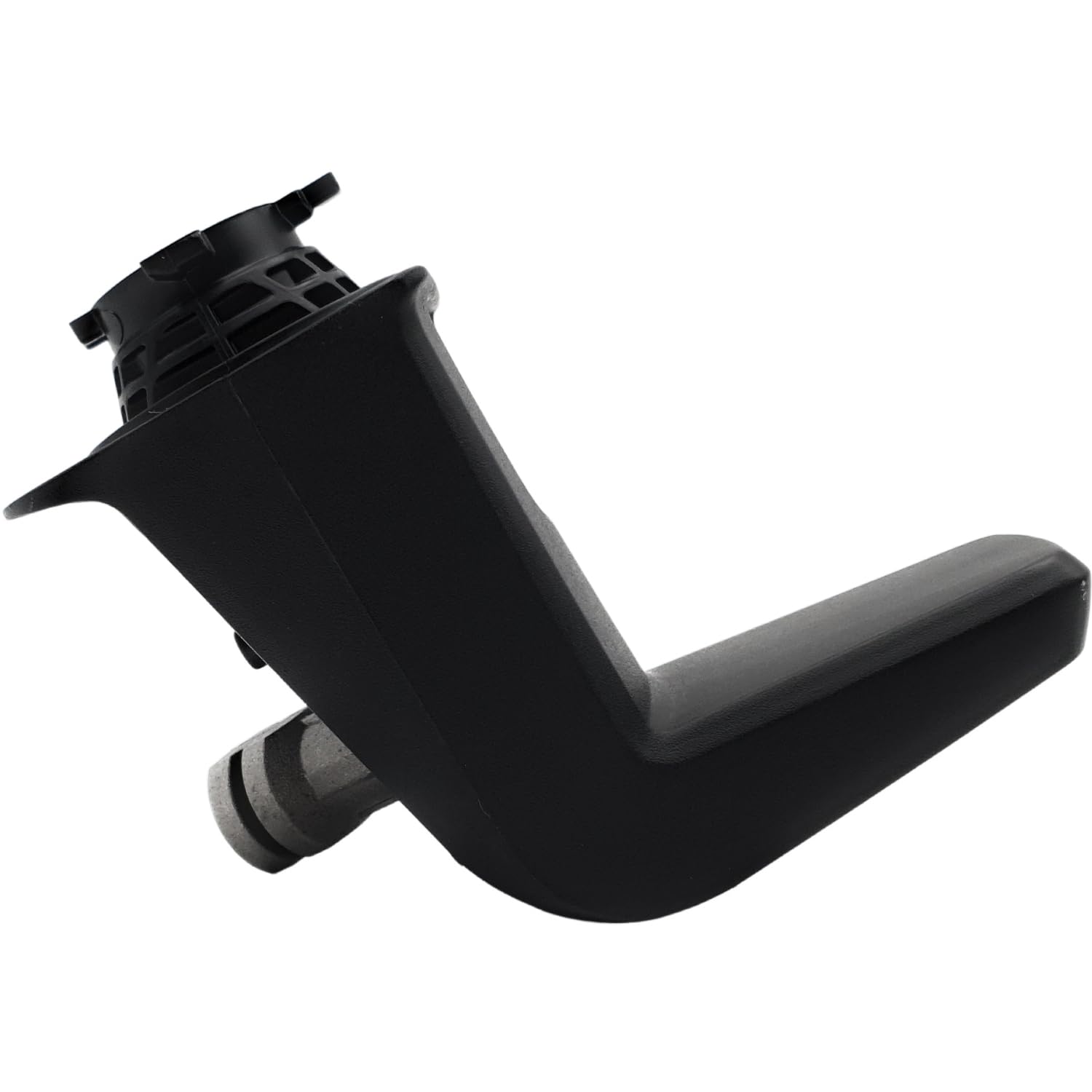 Pied arrière avec sortie haute pression à 90° (Quick-Connect) avec clip en U, compatible avec Kärcher K4/K5 Full Control et Power Control, article 4.100-775.0, noir, remplace 9.002-437.0