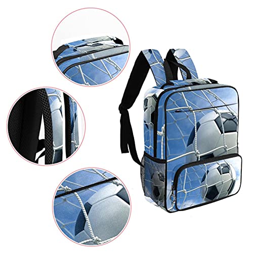 Sac à dos décontracté football aux finitions durables et légères - 4