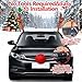 Car Reindeer Antler Kit Nose, Christmas Car Reindeer Antlers, Christmas Roofs Tops Decorations for SUV Van Truck- Add Holiday Spirit