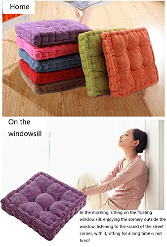 Cuscino per seduta in cotone extra spesso, comodo, solido, per sedie e panche, sala da pranzo, cucina, patio esterno, cuscino di supporto premium per il massimo comfort e stile