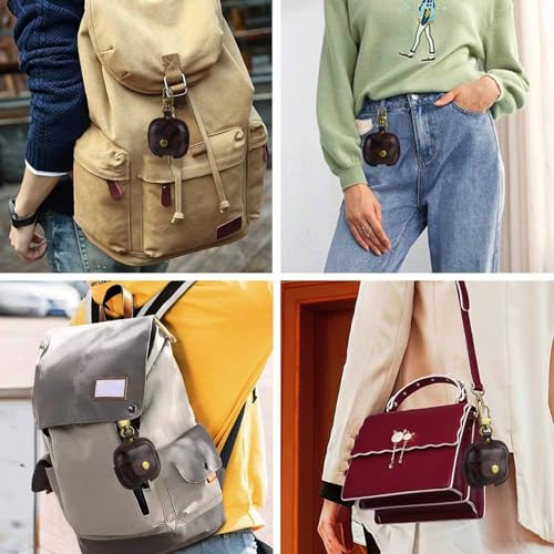 Leather Case for AirPods Pro 3, Vintage Print, Snap Button, Metal Buckle(B) - image 7