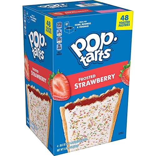 Pop-Tarts, fresa esmerilada (48 unidades)