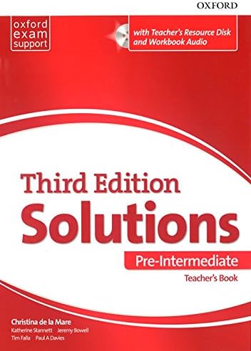Solutions 3rd Edition Pre-Intermediate. Teacher's Book and Teacher's Resource CD-Rom
