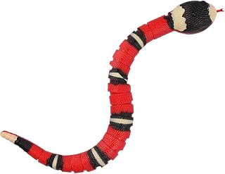 Brinquedo de Gato de Cobra, Brinquedo de Cobra de Detecção Inteligente Interativo Realista para o Dia das Bruxas No Dia da Mentira