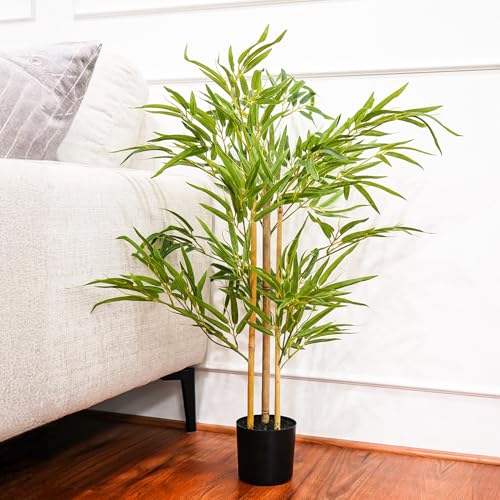 15 Artificial Plant Decorating Ideas 68 Nostrae by Ekhasa Bamboo Artificial Plant with Pot for Home Decor...