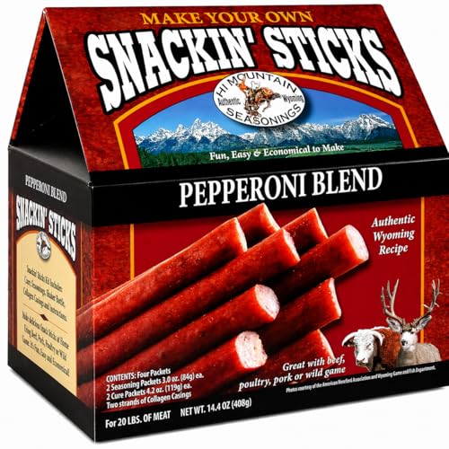 Hi Mountain Snack Stick Seasoning Kit Pepperoni Blend