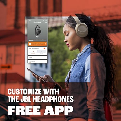 Image of JBL Tune 730BT - Wireless Over-Ear Bluetooth 6.0 Headphones with Powerful JBL Pure Bass Sound, 2 beamforming mics for Perfect Calls, Up to 76 Hours of Battery Life, & Multi-Point Connection (White)